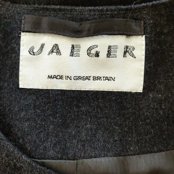 Vintage 90s Classic Jaeger Wool Blazer – UK12/US10 - Picture 6 of 7